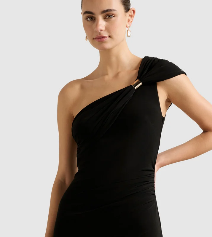 forever new  ROBYN One-Shoulder Maxi Dress for Women | Best Price UAE